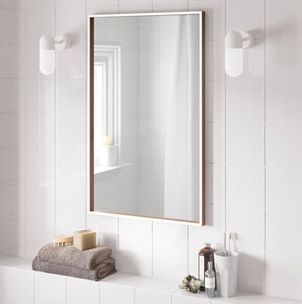 Tinjauan Cermin Pilih Dari Ikea, Bathroom Mirrors Ikea Canada